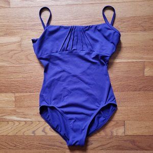 Bloch Camisole Leotard in Eggplant